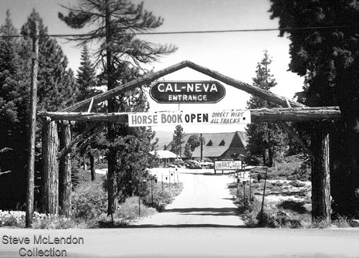 Cal-Neva Entrance Gate - ca 1950