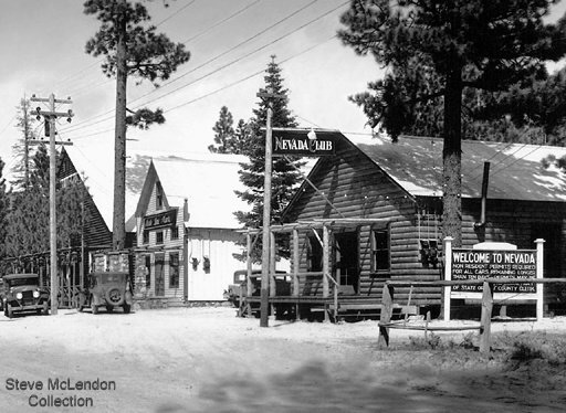 Nevada Club - Stateline - ca 1920`s