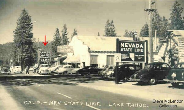 Sahati's State Line Country Club - ca 1947